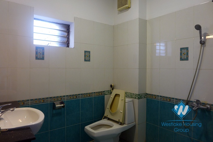 Large house with lake view outdoor balcony for rent in Tay Ho